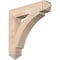 Ekena Millwork Thorton Arts & Crafts Smooth Bracket, Douglas Fir, 5 1/2"W x 30"D x 30"H BKT06X30X30THR03SDF - alternate 1
